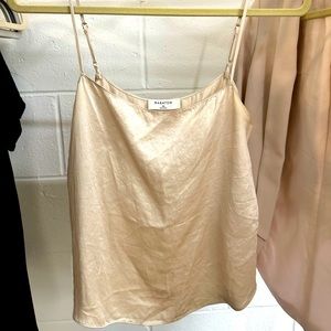 like new x-small satin tank from Babaton by Aritzia